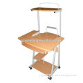 alibaba express small cheap Wood study table with wheels
